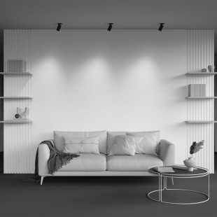 Recessed luminaire Calipso Black Maytoni