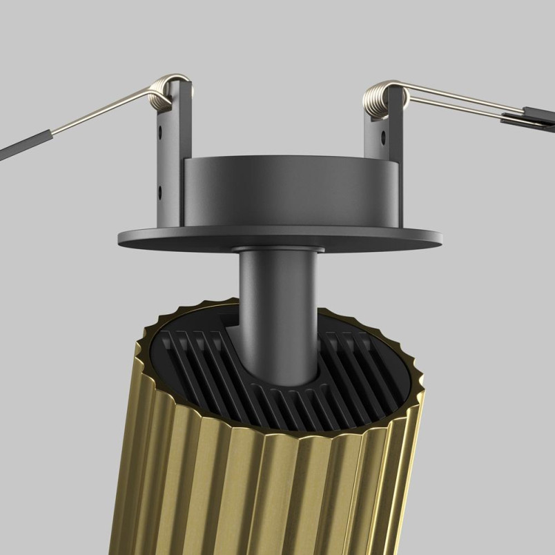 Recessed luminaire Calipso Black Maytoni