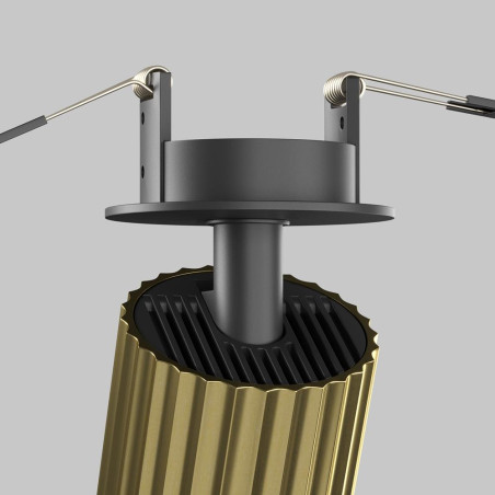 Recessed luminaire Calipso Black Maytoni