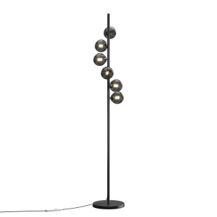 Lampa podłogowa Dallas Black Maytoni