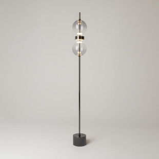 Lampa podłogowa Double Moon Black Maytoni