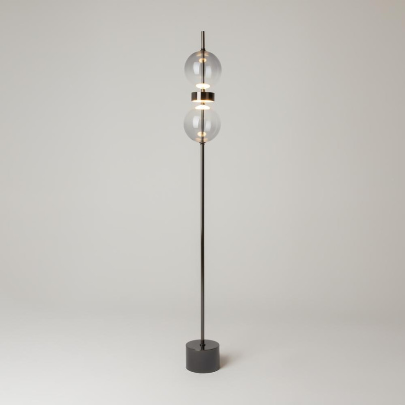 Lampa podłogowa Double Moon Black Maytoni