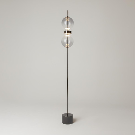 Lampa podłogowa Double Moon Black Maytoni