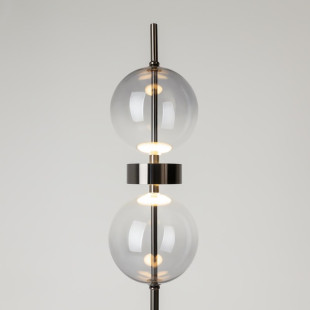 Lampa podłogowa Double Moon Black Maytoni
