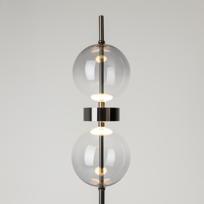 Lampa podłogowa Double Moon Black Maytoni