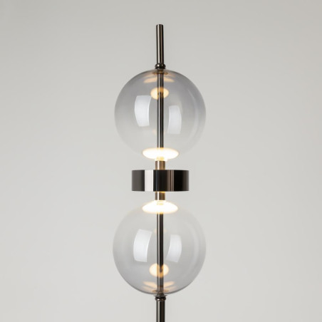 Lampa podłogowa Double Moon Black Maytoni