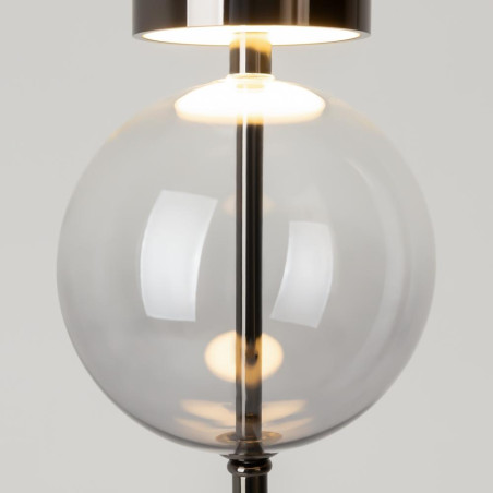 Lampa podłogowa Double Moon Black Maytoni