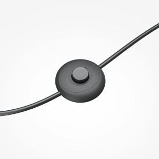 Lampa podłogowa Double Moon Black Maytoni