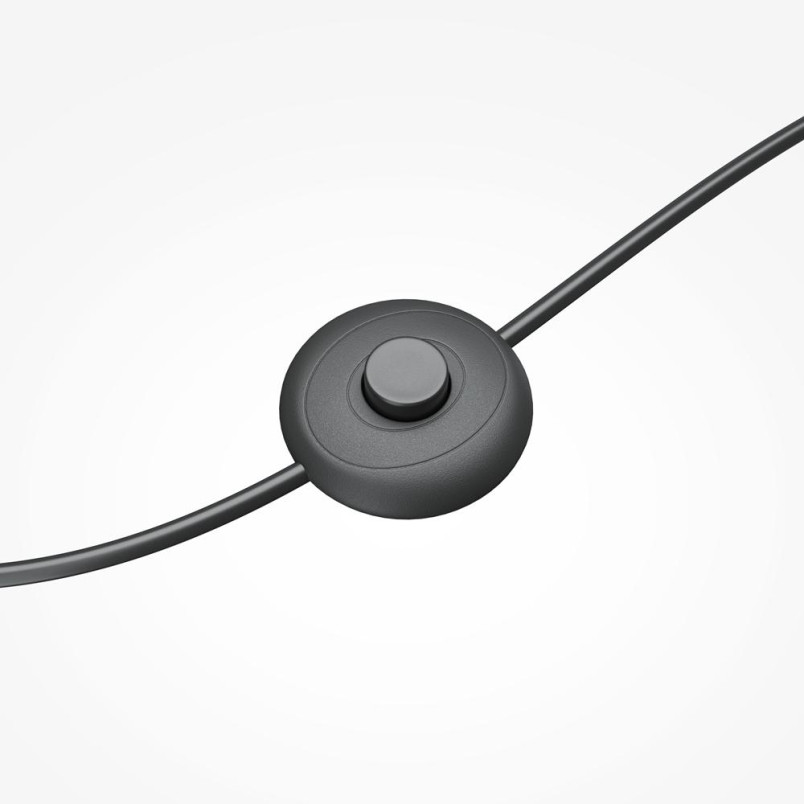 Lampa podłogowa Double Moon Black Maytoni