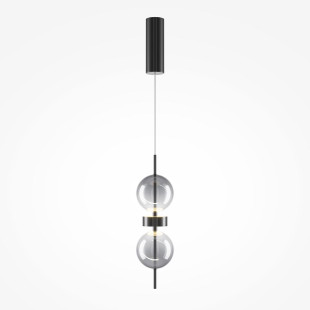 Lampa wisząca Double Moon Black Maytoni