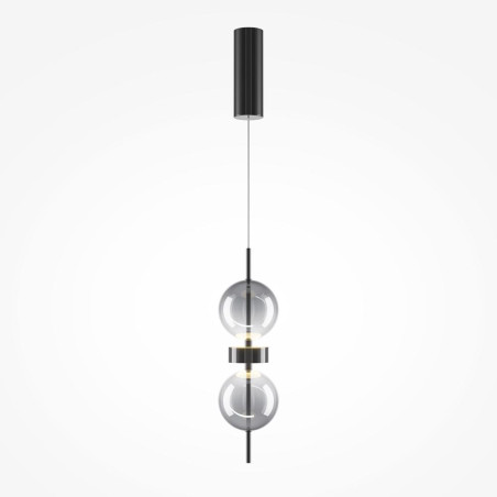 Lampa wisząca Double Moon Black Maytoni