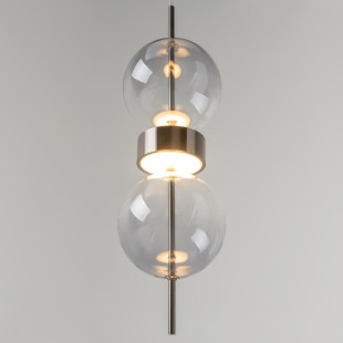 Lampa wisząca Double Moon Black Maytoni
