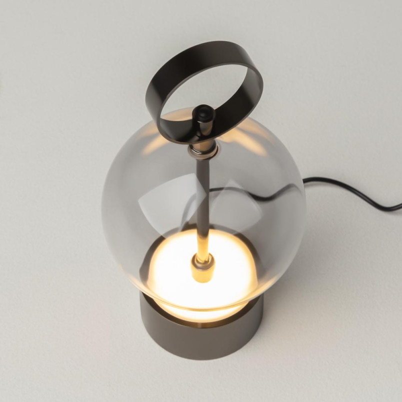 Rechargeable luminaire Double Moon Black Maytoni