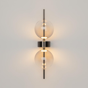 Kinkiet Double Moon Black Maytoni