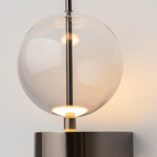 Kinkiet Double Moon Black Maytoni