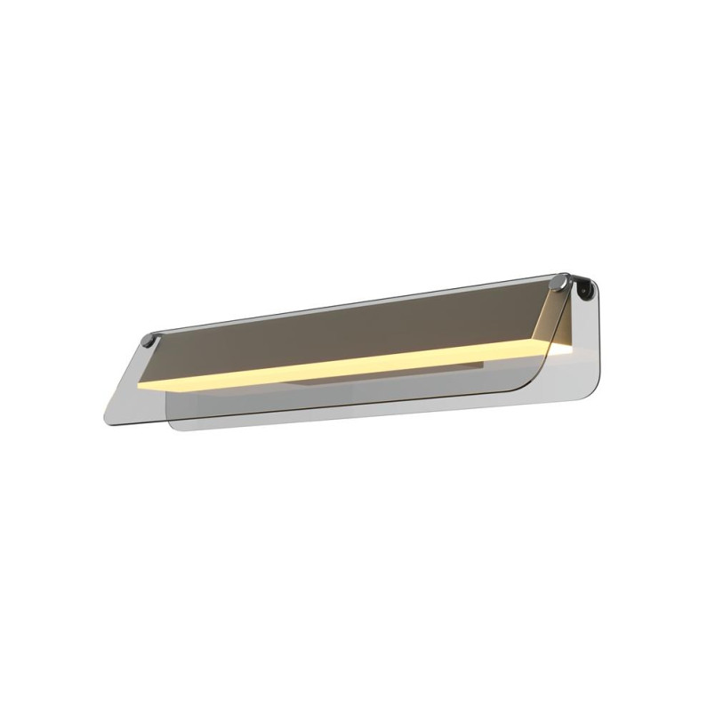 Kinkiet Flat Black and brass Maytoni