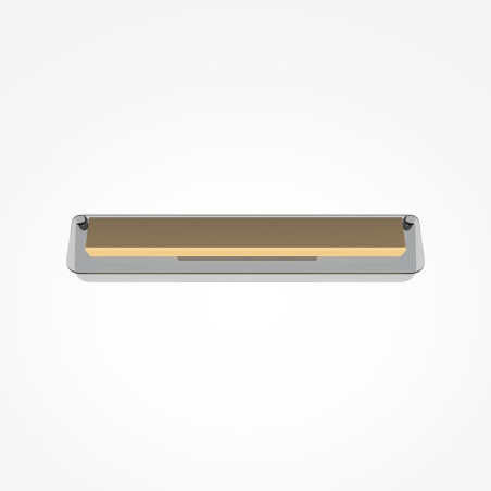 Kinkiet Flat Black and brass Maytoni