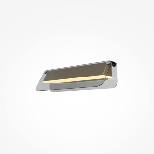 Kinkiet Flat Black and brass Maytoni
