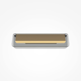 Kinkiet Flat Black and brass Maytoni
