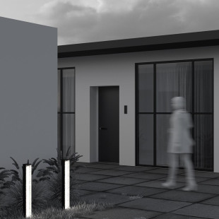 Landscape luminaire Floeva Black Maytoni