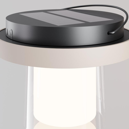 Outdoor portable battery-powered lamp Lantra Black Maytoni