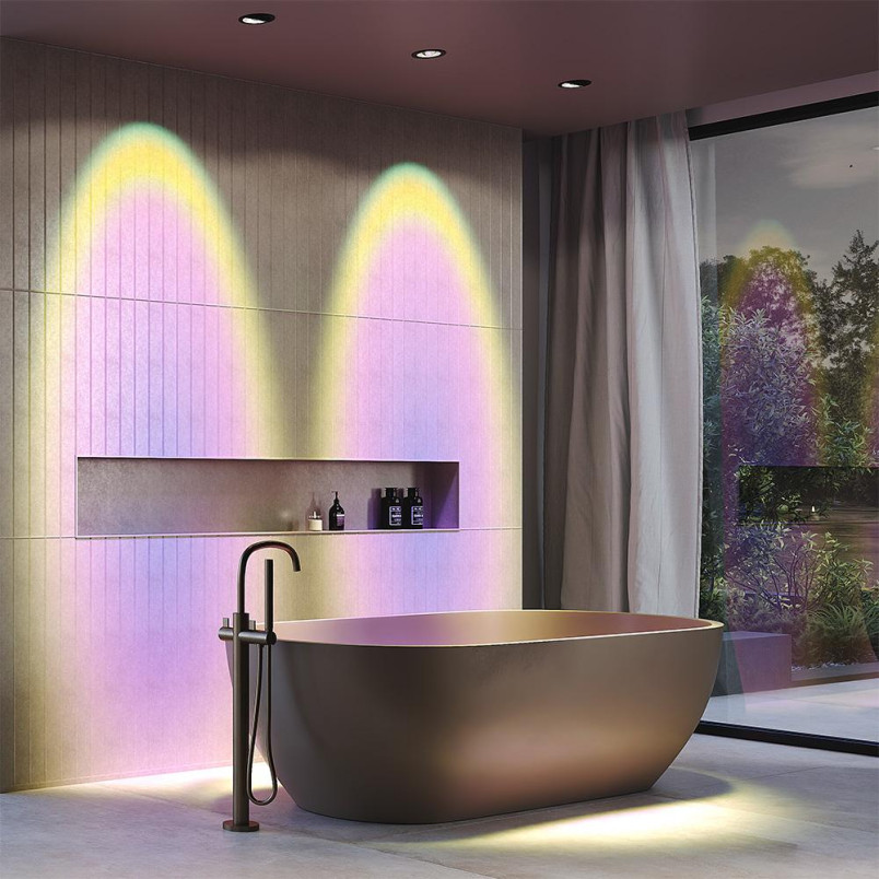 Recessed luminaire Lens Black Maytoni