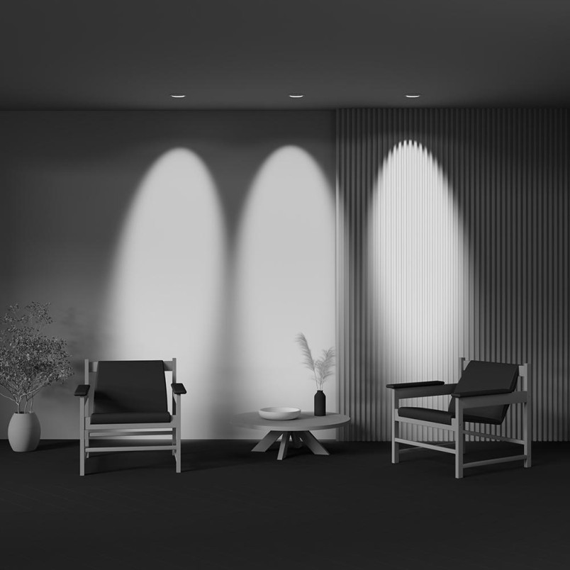 Recessed luminaire Lens White Maytoni