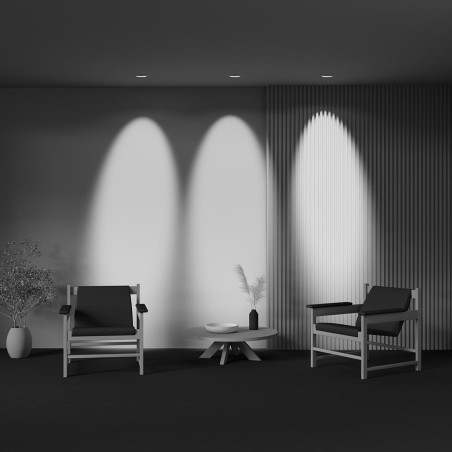 Recessed luminaire Lens White Maytoni