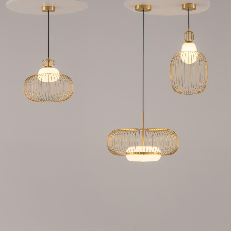 Lampa wisząca Levitation Brass Maytoni