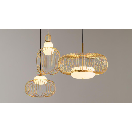 Lampa wisząca Levitation Brass Maytoni