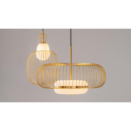 Lampa wisząca Levitation Brass Maytoni