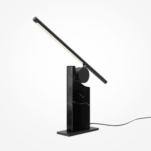 Lampa stołowa Monumento Black Maytoni