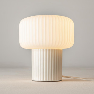 Lampa "Grzybek" Maytoni Omaggio 16cm | Styl Japandi | Beżowa