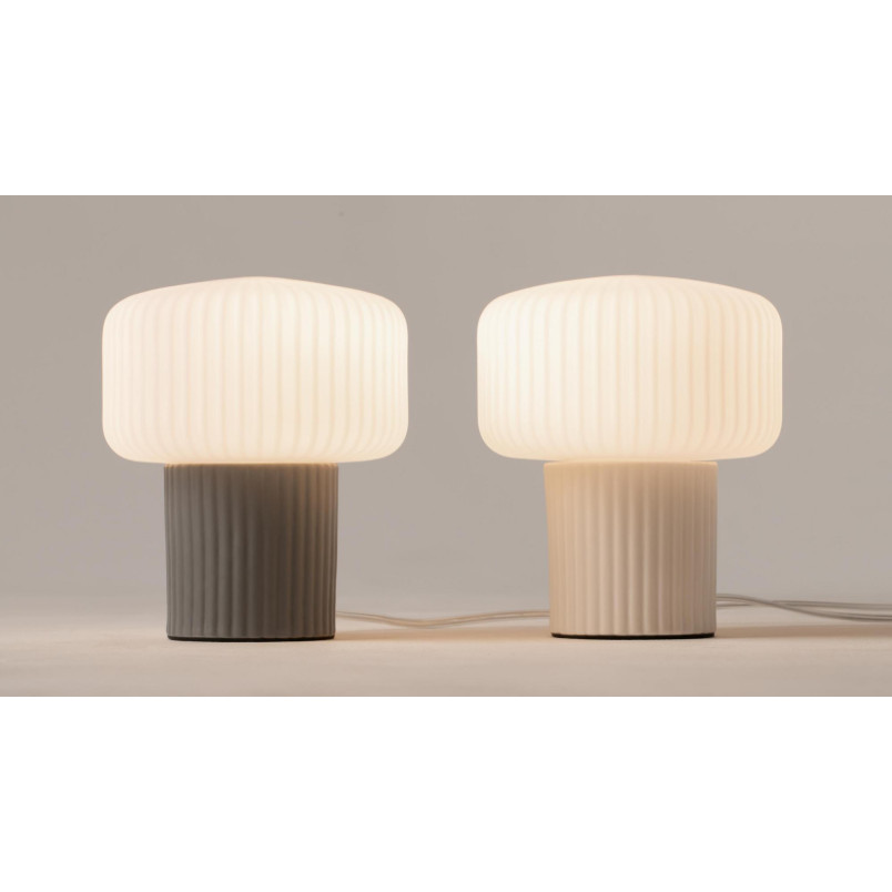 Lampa "Grzybek" Maytoni Omaggio 16cm | Styl Japandi | Beżowa