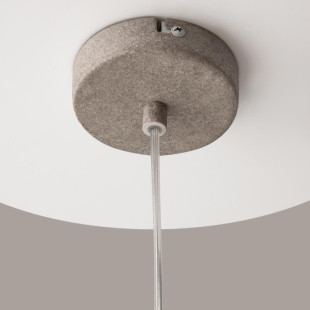 Lampa Wisząca Maytoni Opus Grey | Rzeźbiarski Styl Japandi