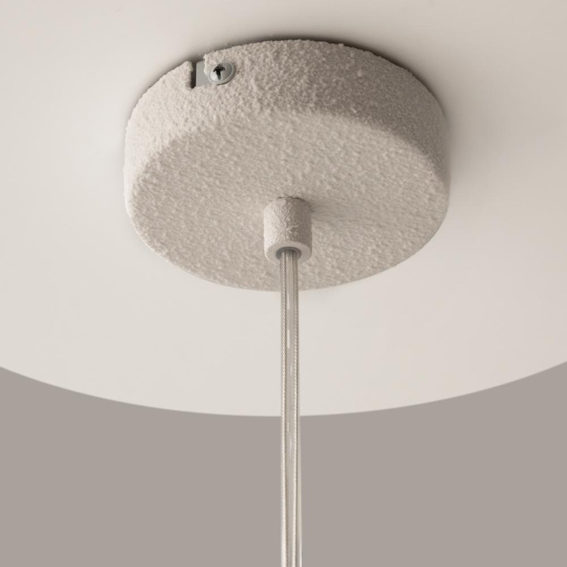 Lampa Wisząca Maytoni Opus Biała | Organiczny Styl Japandi