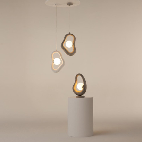 Maytoni Opus Grey – Lampa w Stylu Wabi-Sabi i Modern Organic