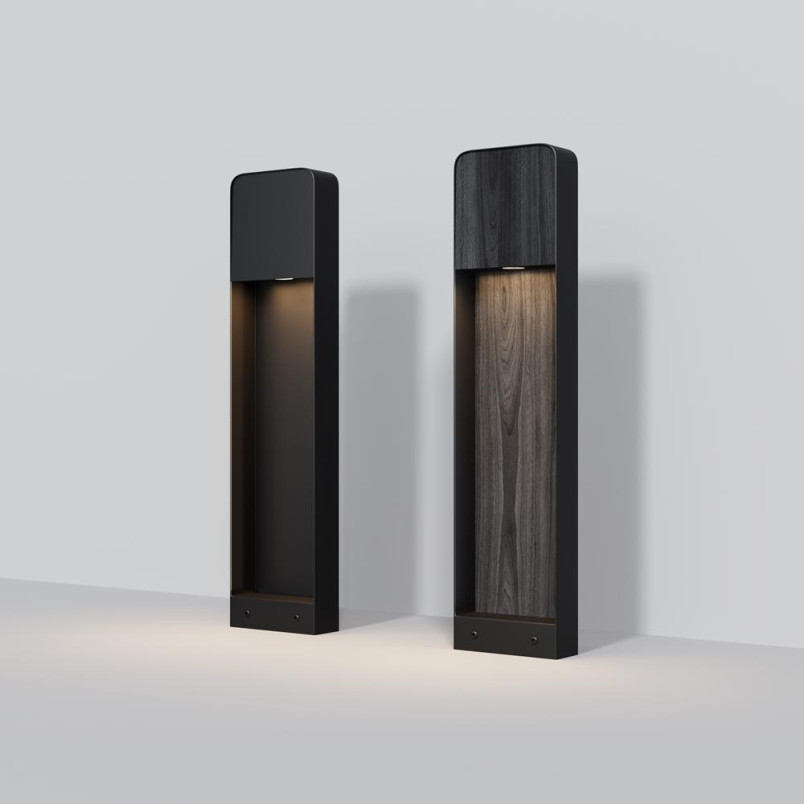 Landscape luminaire Porte Black Wood Maytoni