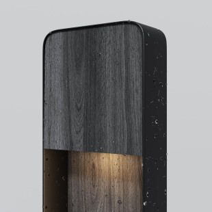 Landscape luminaire Porte Black Wood Maytoni