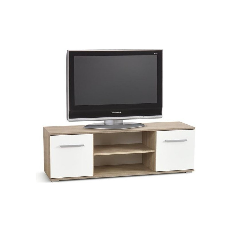 Szafka RTV Lima 137cm Halmar | Dąb Sonoma / Biały - Sklep