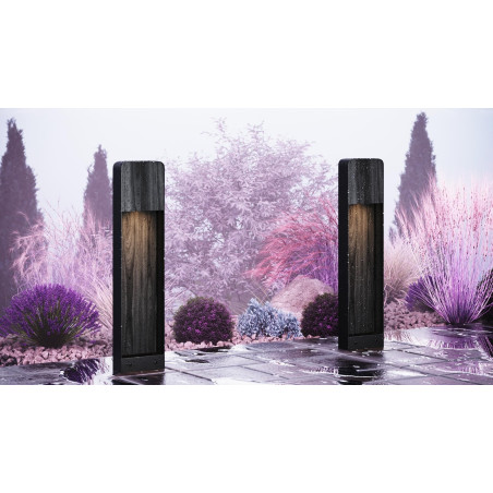 Landscape luminaire Porte Black Wood Maytoni