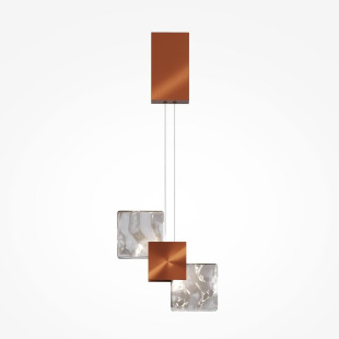 Lampa wisząca Quadro Copper Maytoni