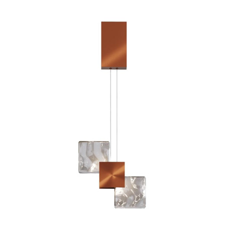 Lampa wisząca Quadro Copper Maytoni