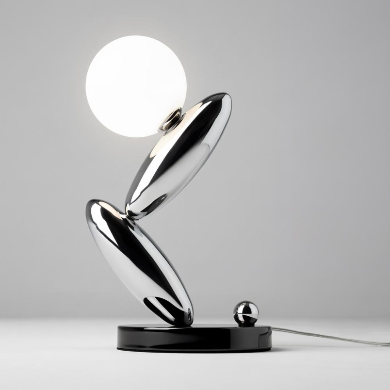 Lampa stołowa Resonance Platinum Maytoni