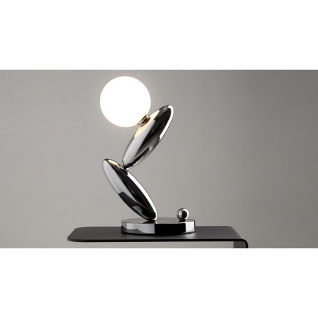 Lampa stołowa Resonance Platinum Maytoni