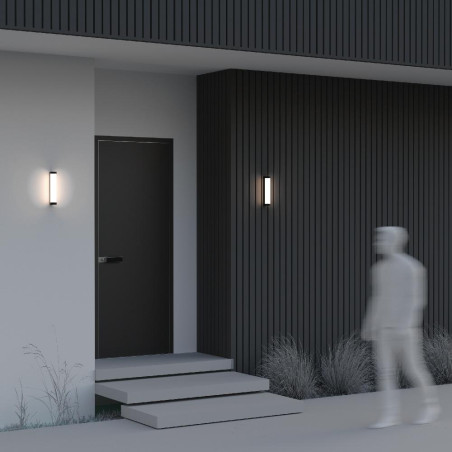 Outdoor wall luminaire Rounge Black Maytoni