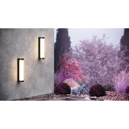 Outdoor wall luminaire Rounge Black Maytoni