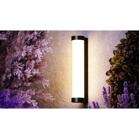 Outdoor wall luminaire Rounge Black Maytoni