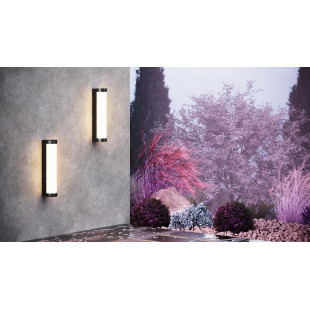 Outdoor wall luminaire Rounge Black Maytoni