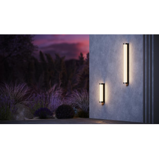 Outdoor wall luminaire Rounge Black Maytoni
